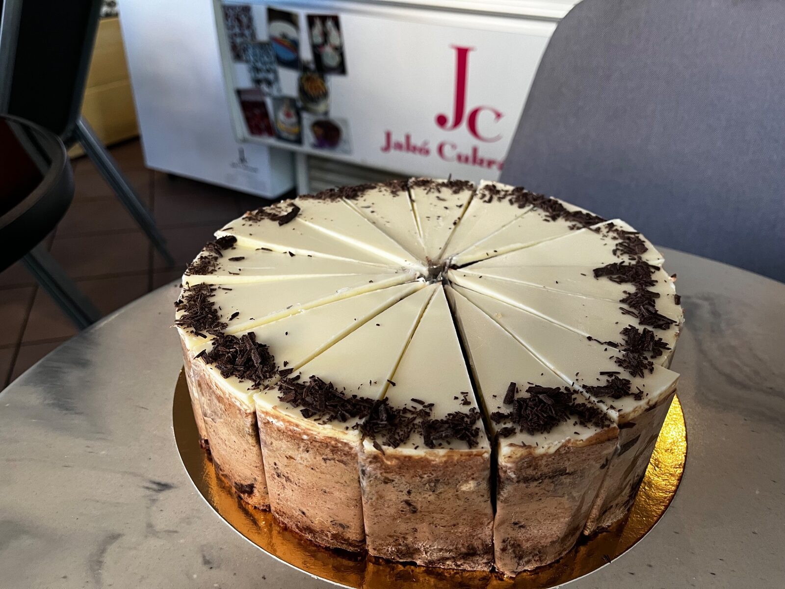 Narancsos belga csokoládé torta